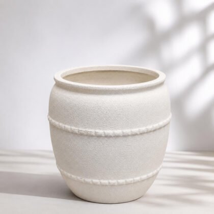 Tulip Barrel Planter